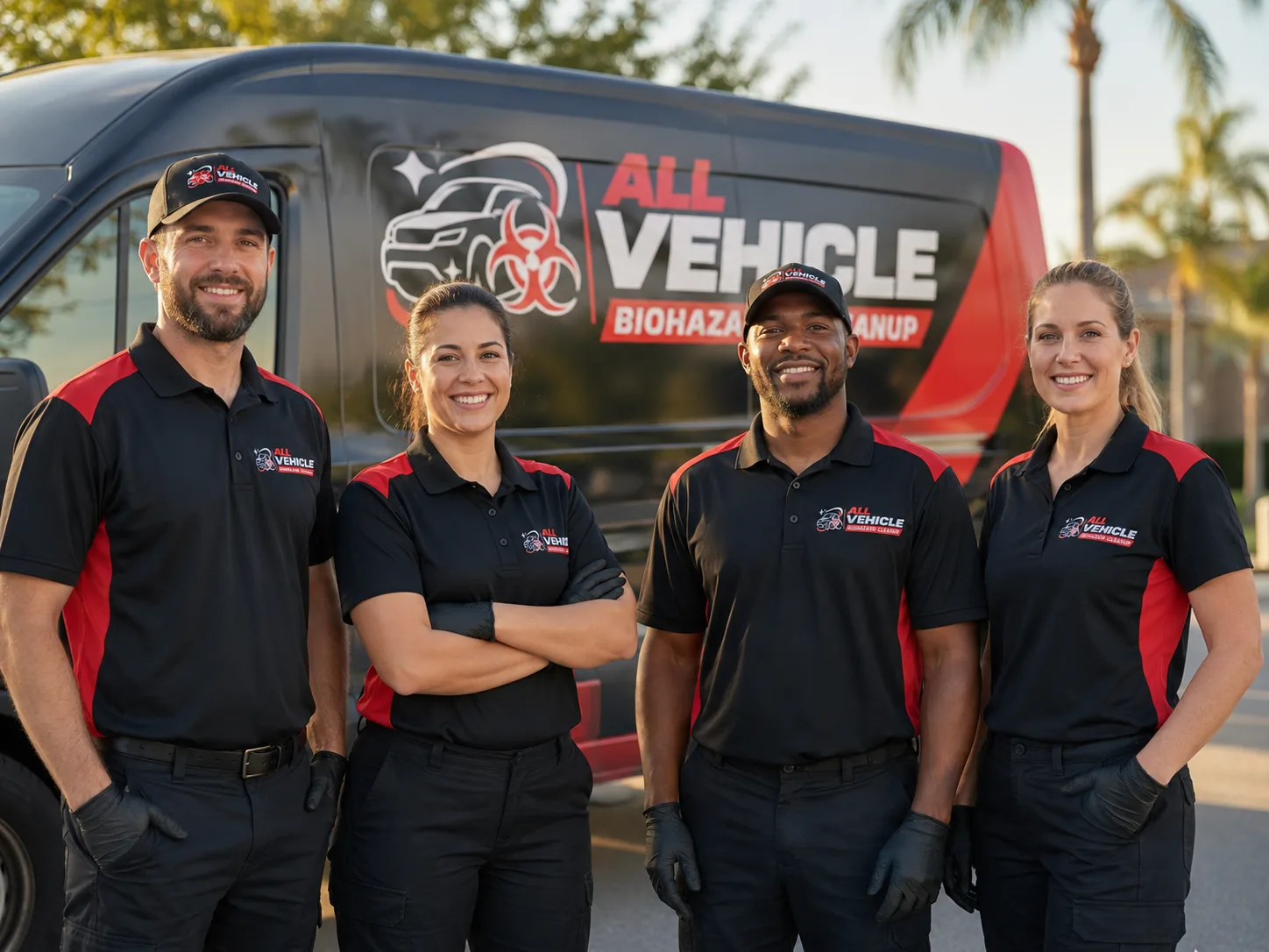 Vehicle Biohazard Cleanup company in Pride, LA